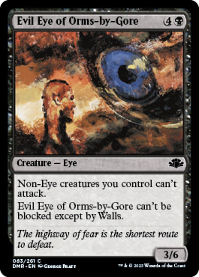Evil Eye of Orms-by-Gore (83) (DMR)