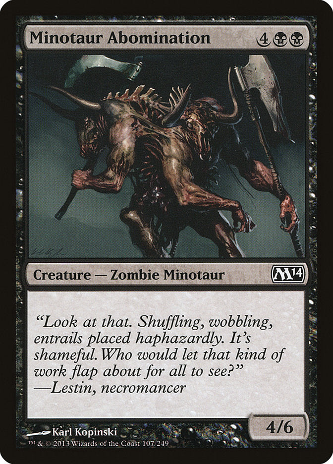 Minotaur Abomination (107) (M14)