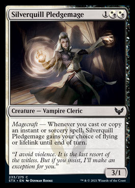 Silverquill Pledgemage (233) (STX)