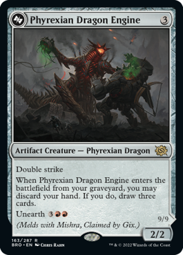 Phyrexian Dragon Engine (163) (BRO)