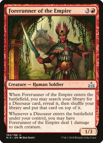 Forerunner of the Empire (102) (RIX)