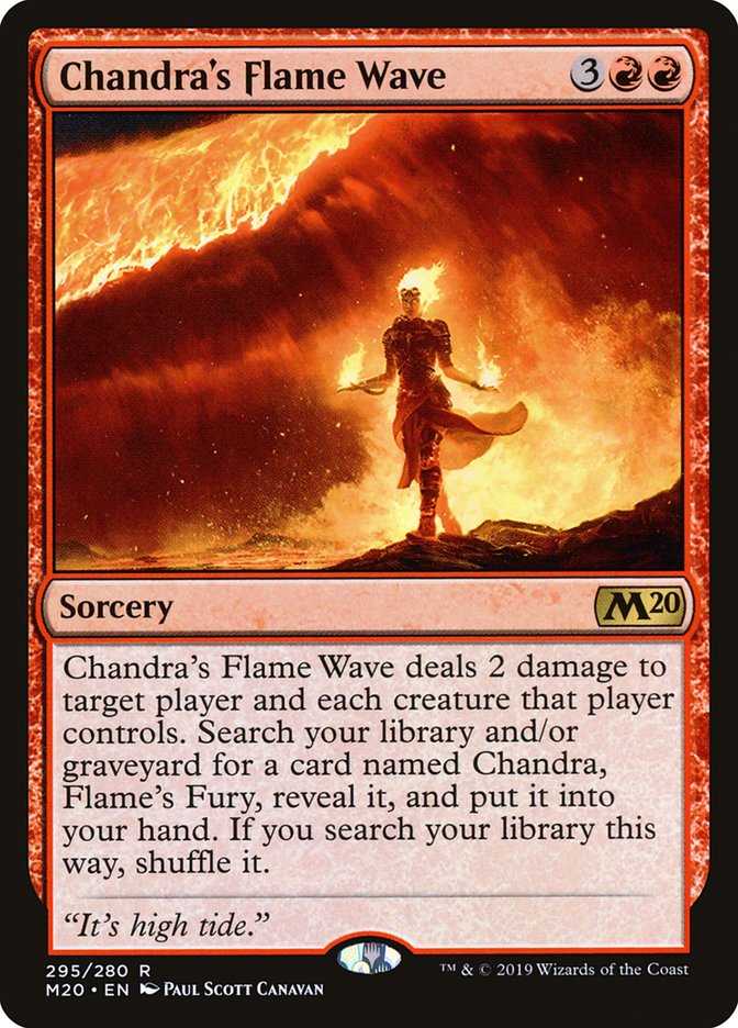 Chandra's Flame Wave [Core Set 2020]