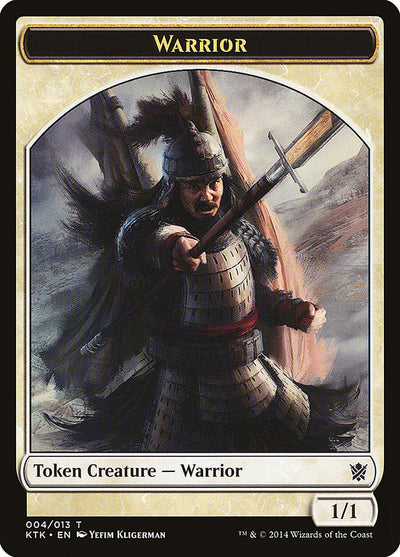 Warrior Token (004) (4) (KTK)