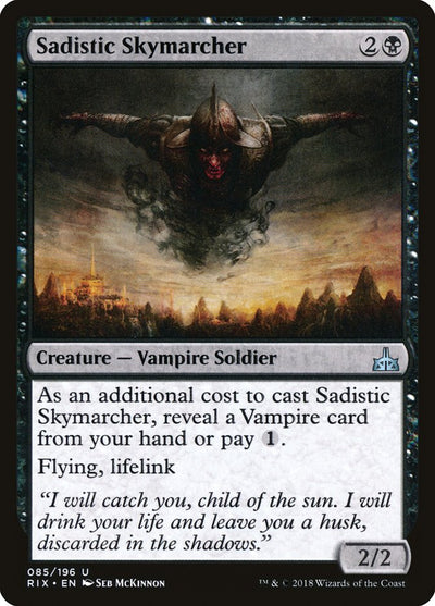 Sadistic Skymarcher (85) (RIX)