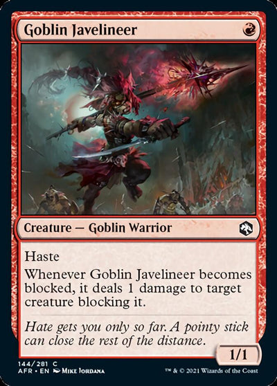 Goblin Javelineer (144) (AFR)
