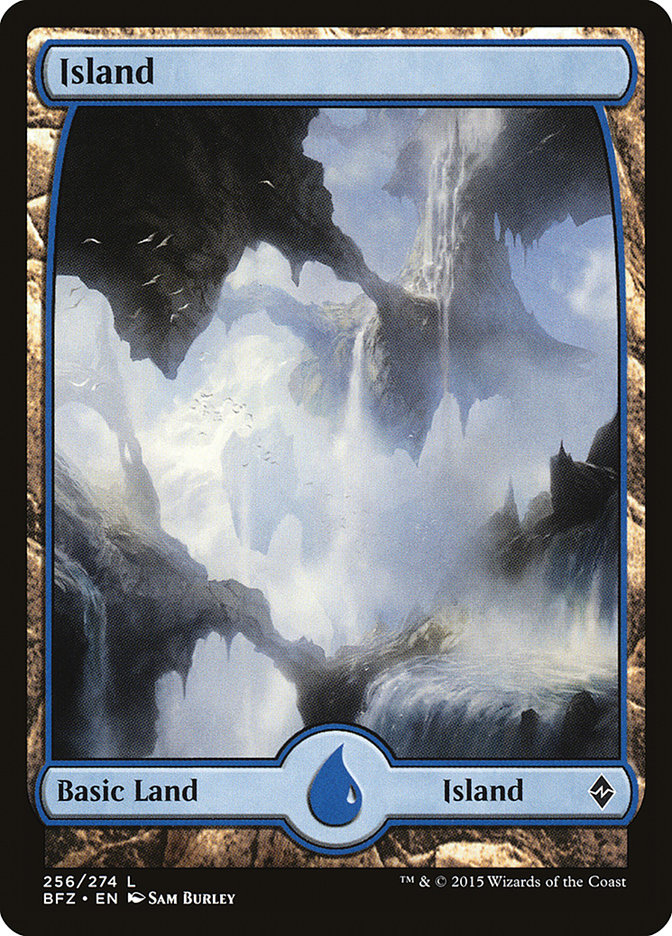 Island (256) - Full Art (256) (BFZ)