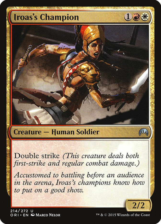 Iroas's Champion (214) (ORI)