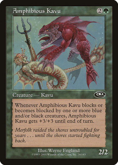Amphibious Kavu (78) (PLS)