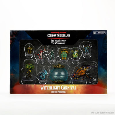 D&D ICONS OF THE REALMS MINIATURES: THE WILD BEYOND THE WITCHLIGHT: WITCHLIGHT CARNIVAL PREMIUM SET