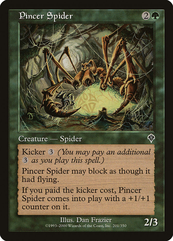 Pincer Spider (201) (INV)