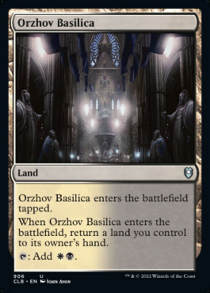 Orzhov Basilica [Commander Legends: Battle for Baldur's Gate]
