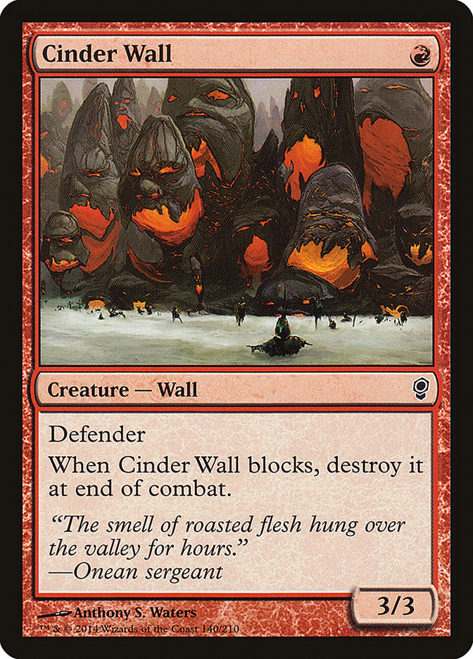 Cinder Wall (140) (CNS)