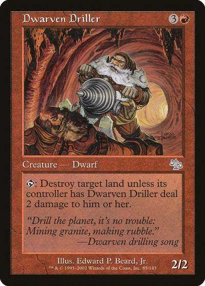 Dwarven Driller (85) (JUD)