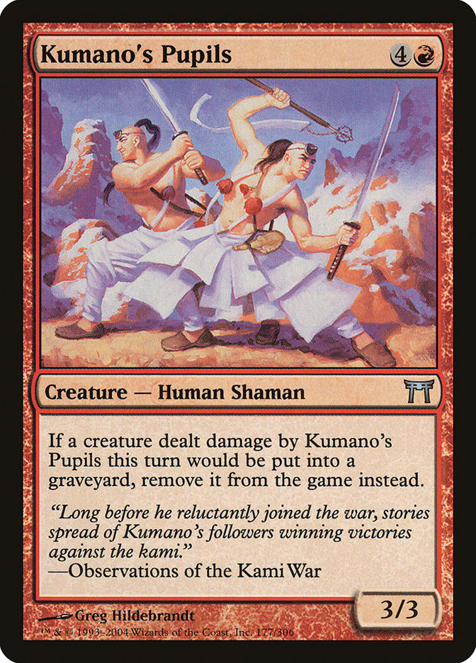 Kumano's Pupils (177) (CHK)