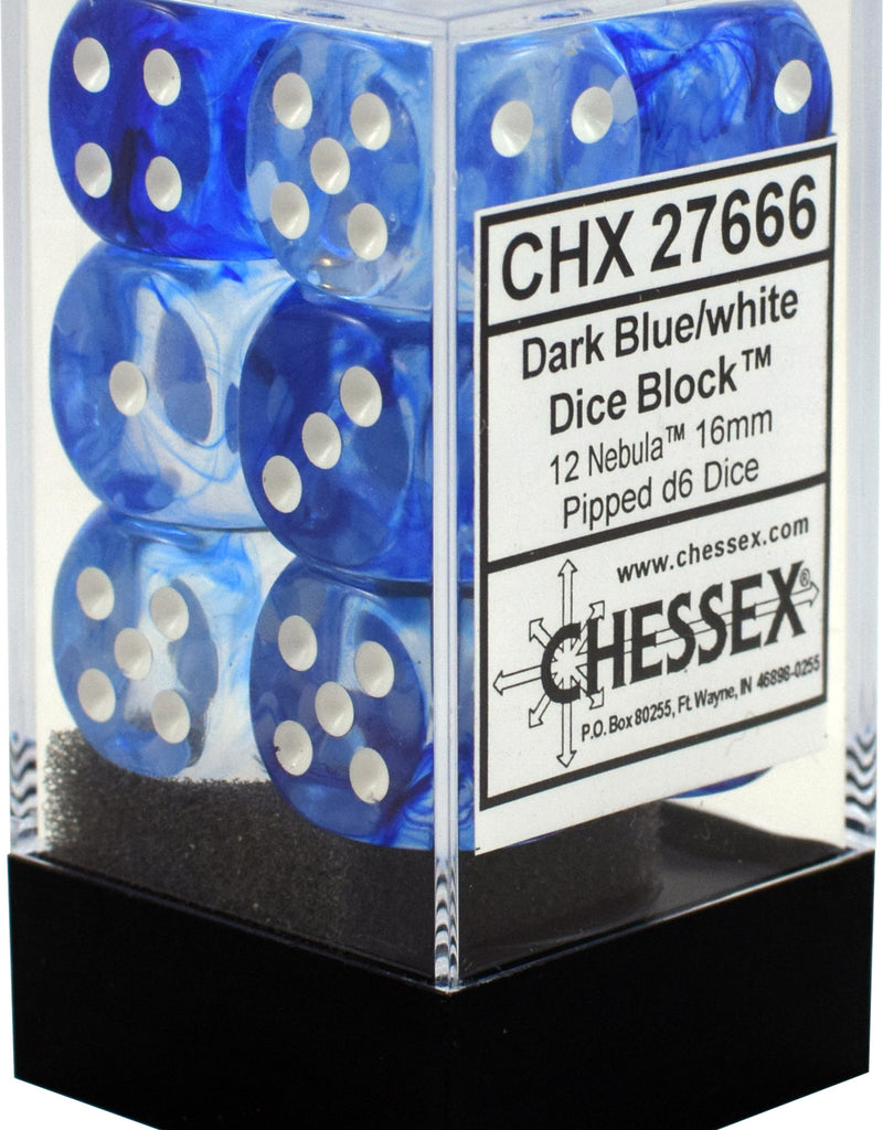 Chessex: D6  Nebula™ Dice sets - 16mm