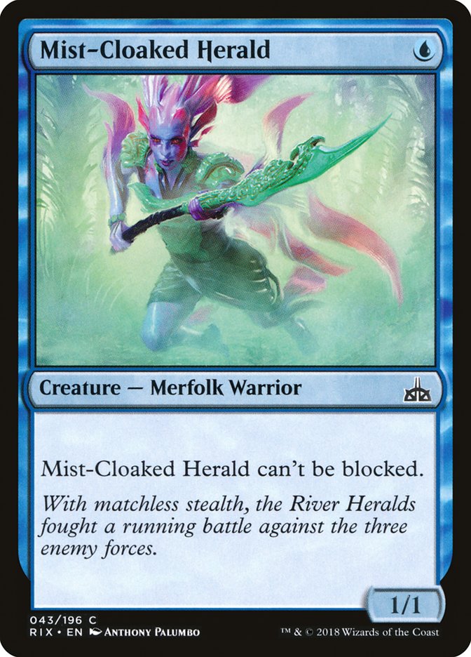Mist-Cloaked Herald (43) (RIX)