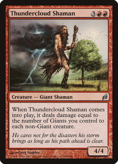 Thundercloud Shaman (195) (LRW)