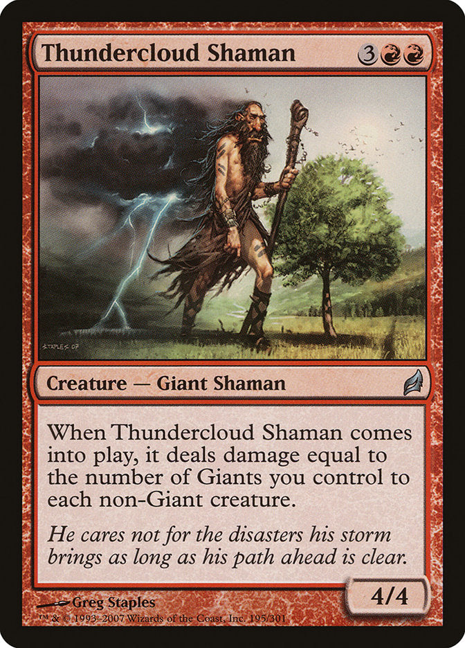 Thundercloud Shaman (195) (LRW)