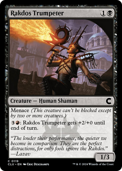 Rakdos Trumpeter (119) (CLU)