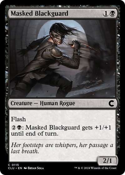 Masked Blackguard (115) (CLU)