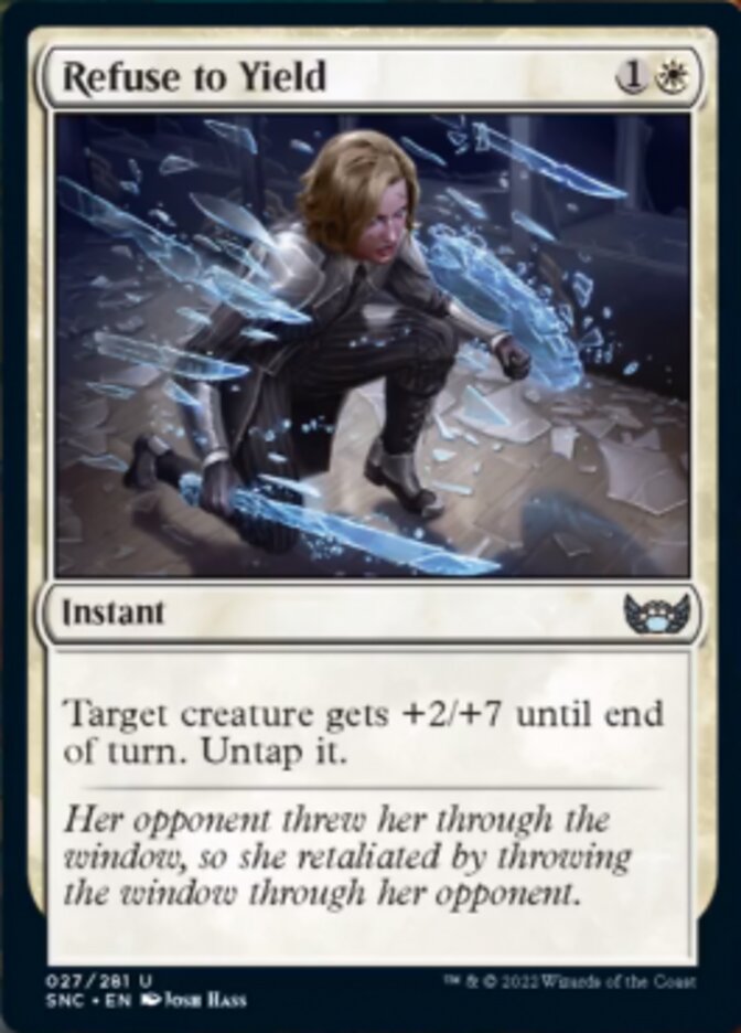 Refuse to Yield (27) (SNC)