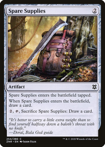 Spare Supplies (254) (ZNR)