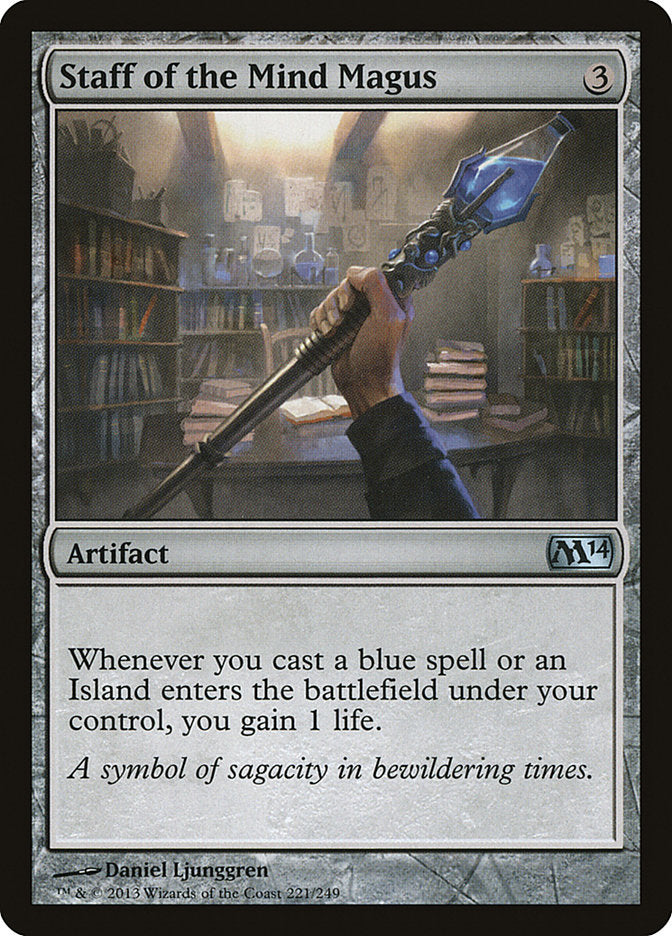 Staff of the Mind Magus (221) (M14)