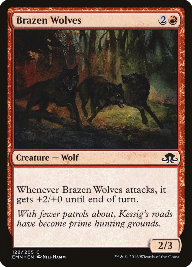 Brazen Wolves (122) (EMN)