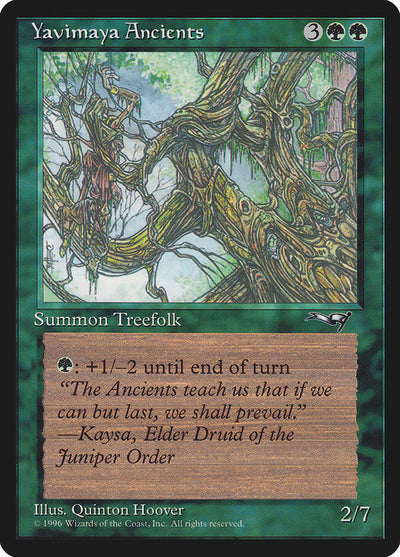 Yavimaya Ancients (Rearing Horse) (92) (ALL)