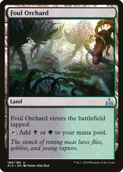 Foul Orchard (188) (RIX)
