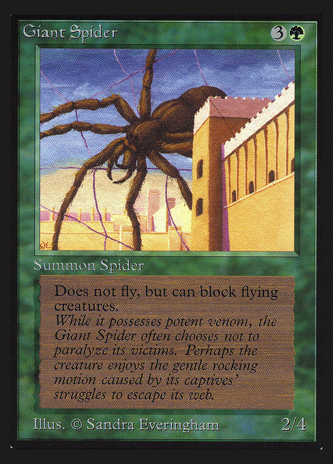 Giant Spider [International Collectors' Edition]
