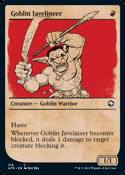 Goblin Javelineer (Showcase) (318) (AFR)
