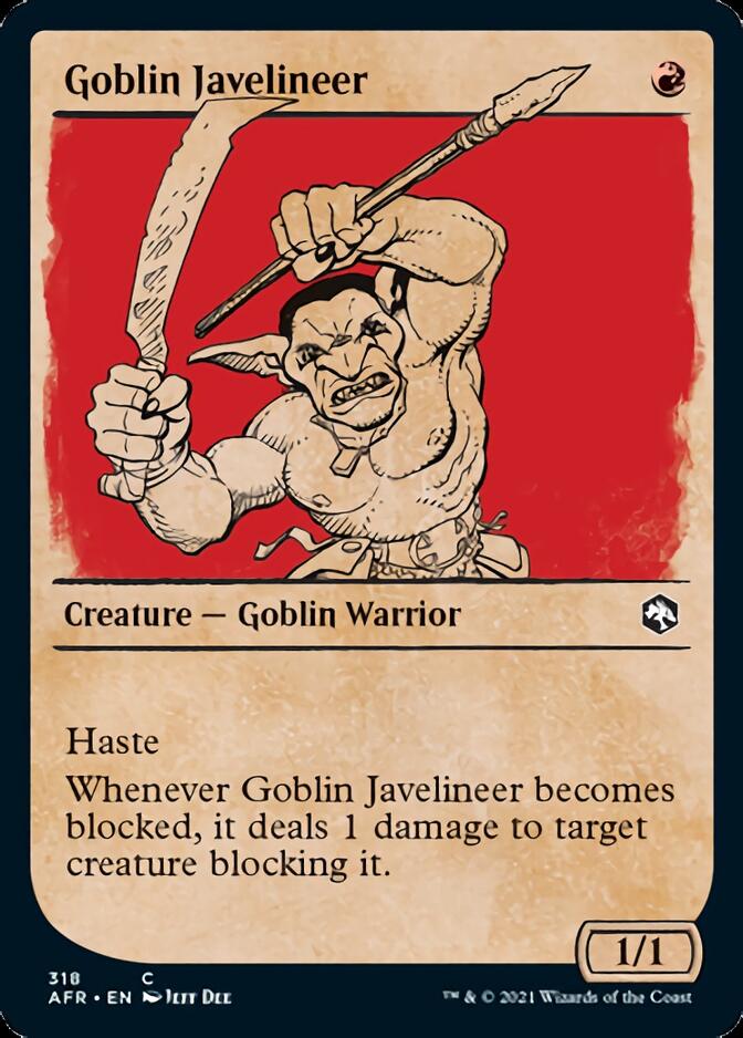 Goblin Javelineer (Showcase) (318) (AFR)