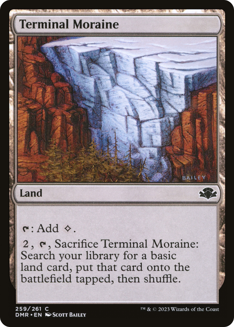 Terminal Moraine (259) (DMR)
