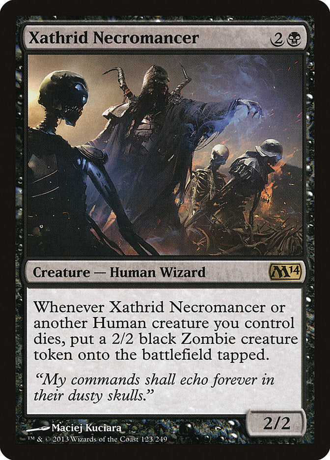 Xathrid Necromancer (123) (M14)
