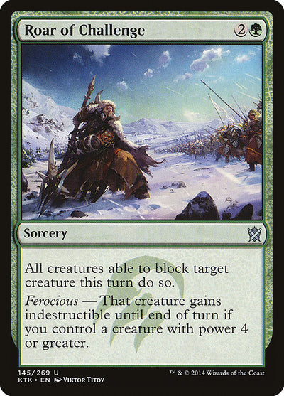 Roar of Challenge (145) (KTK)