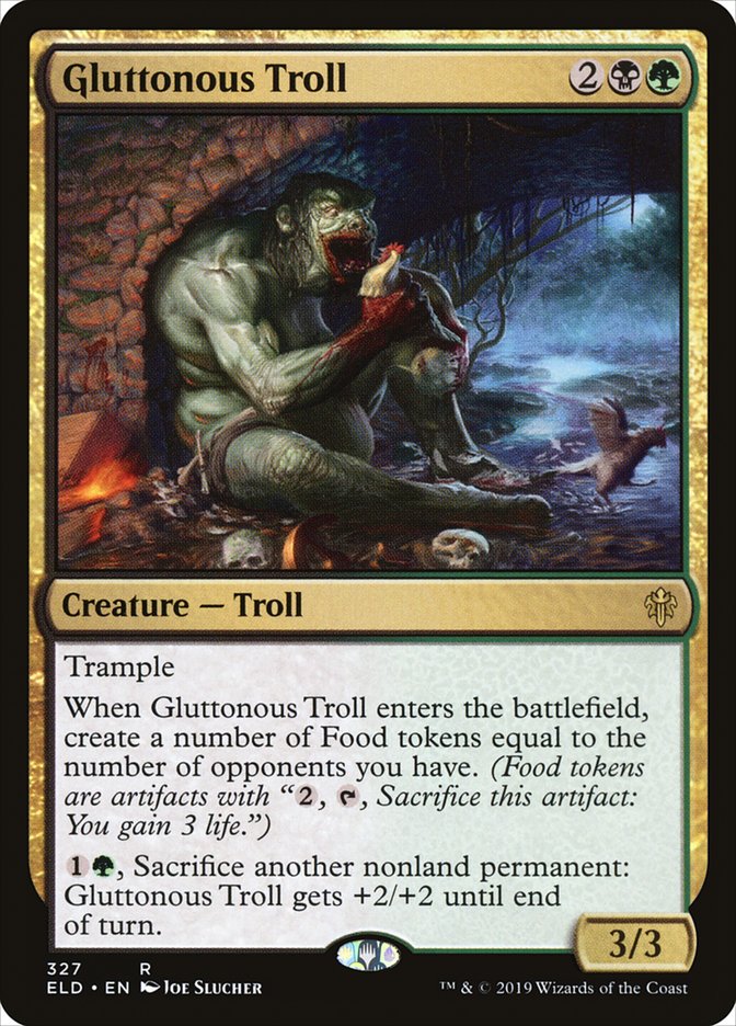 Gluttonous Troll (327) (ELD)