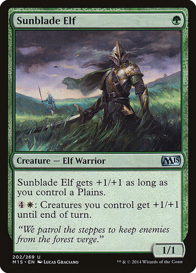 Sunblade Elf (202) (M15)