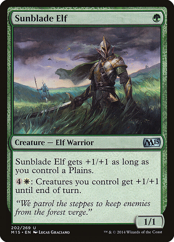 Sunblade Elf (202) (M15)