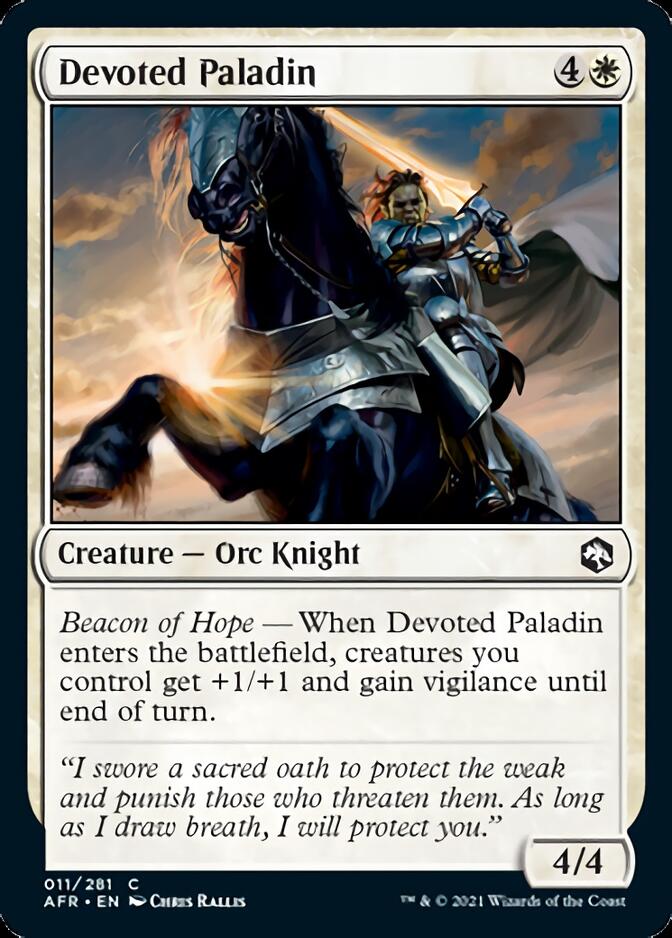 Devoted Paladin (11) (AFR)