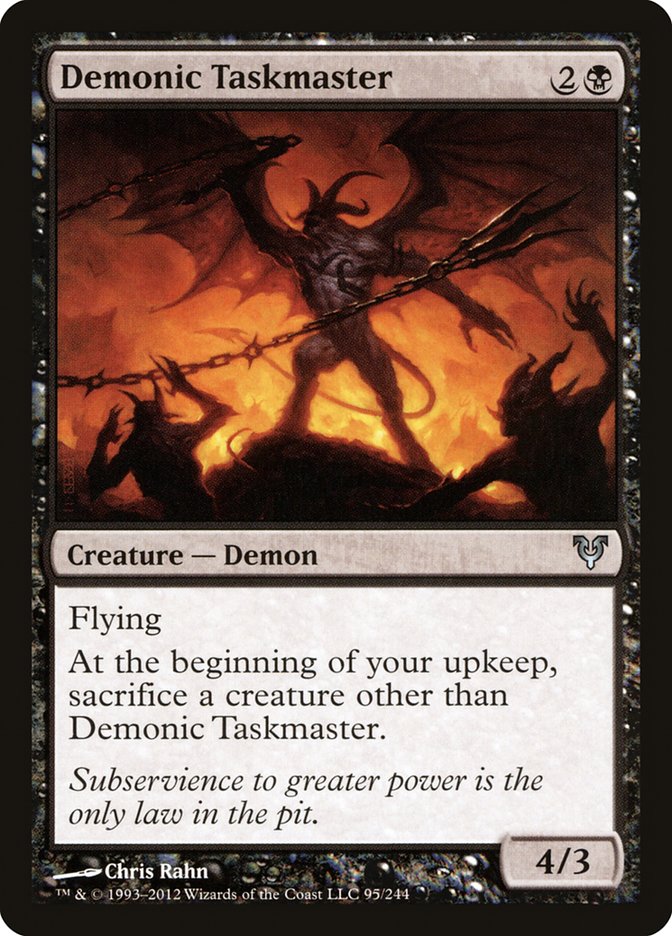 Demonic Taskmaster (95) (AVR)