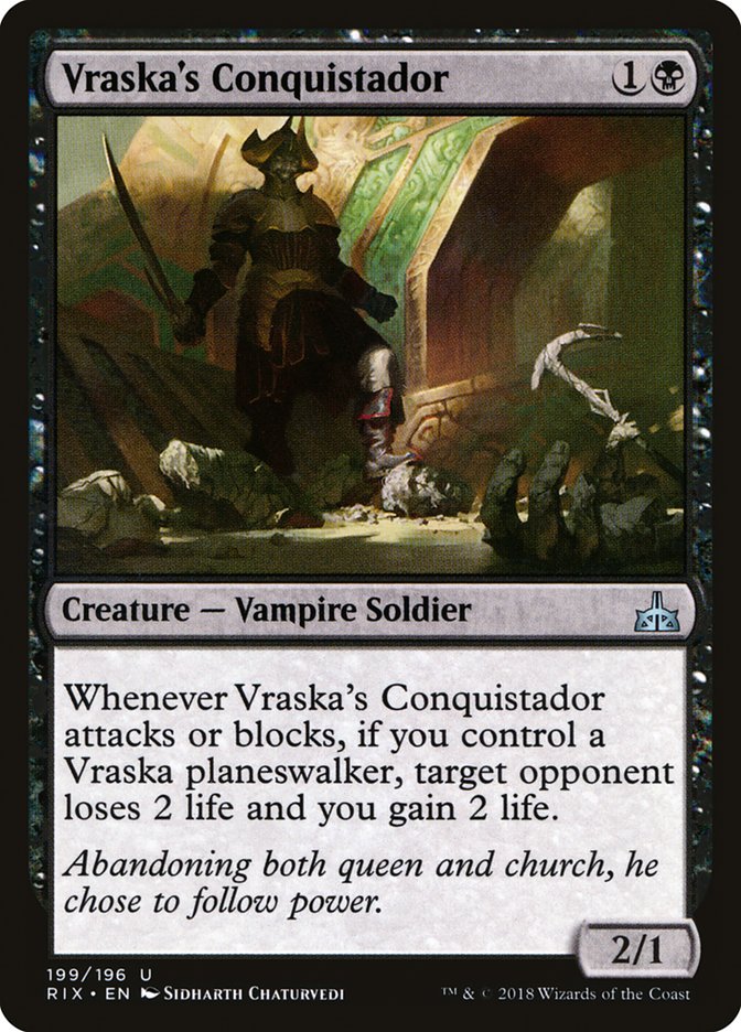 Vraska's Conquistador (199) (RIX)