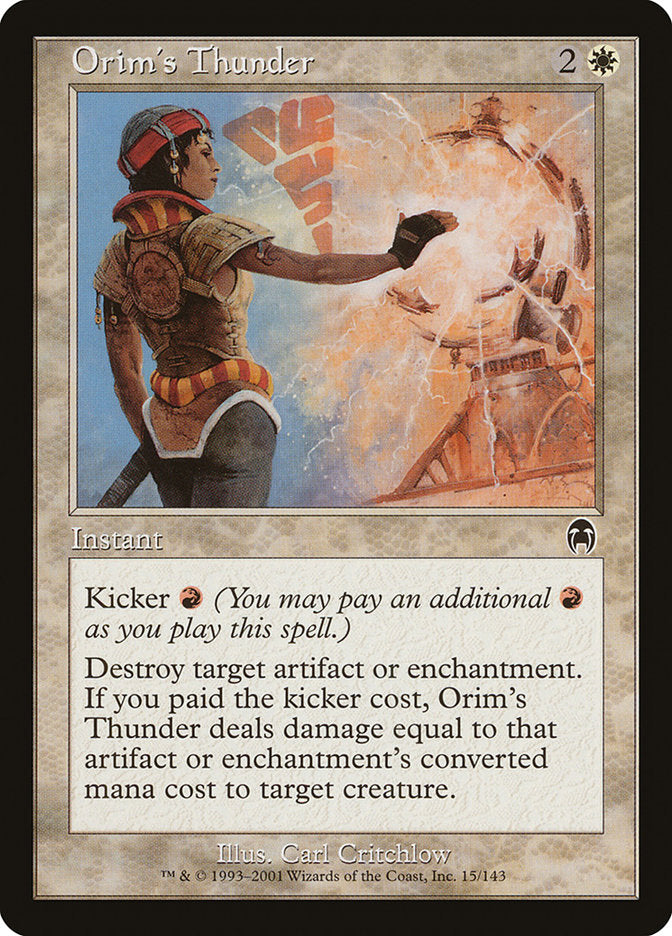 Orim's Thunder (15) (APC)