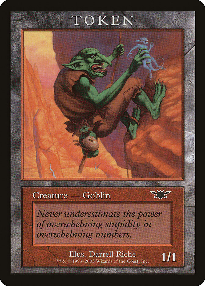 Goblin Token [Magic Player Rewards 2003]
