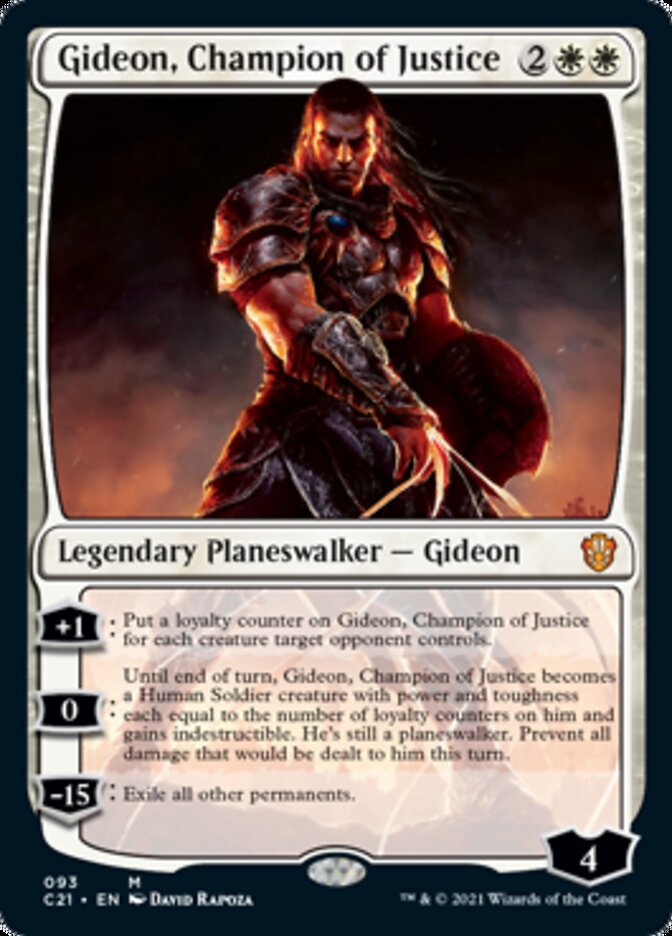 Gideon, Champion of Justice (93) (C21)