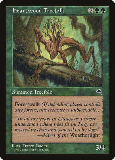 Heartwood Treefolk (233) (TMP)