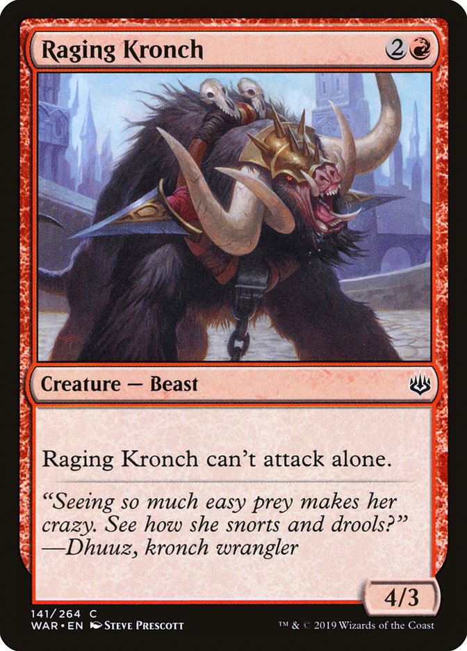 Raging Kronch (141) (WAR)