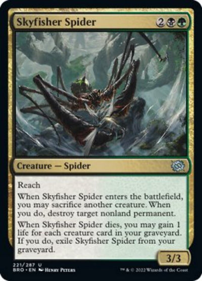 Skyfisher Spider (221) (BRO)