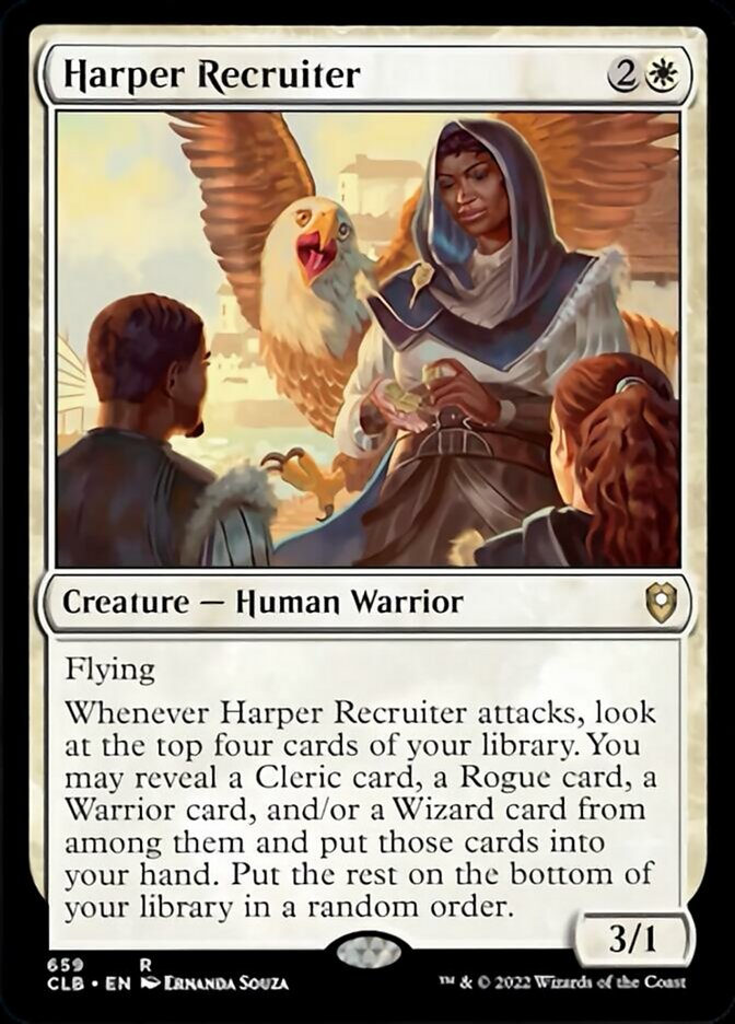 Harper Recruiter [Commander Legends: Battle for Baldur's Gate]
