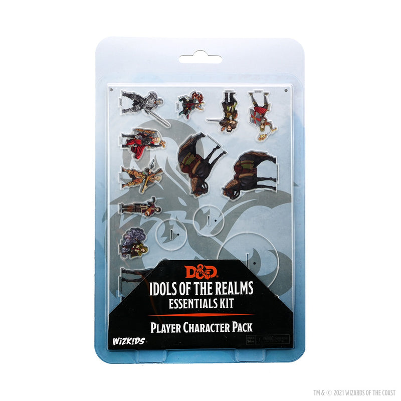 D&D Idols of the Realms: Essentials 2D Miniatures – Player Character Pack